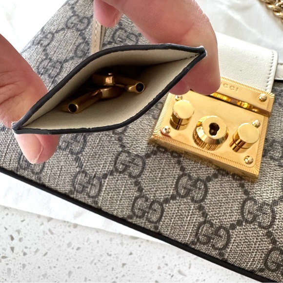 Gucci GG Monogram Padlock Small Shoulder Bag - Picture 9 of 16